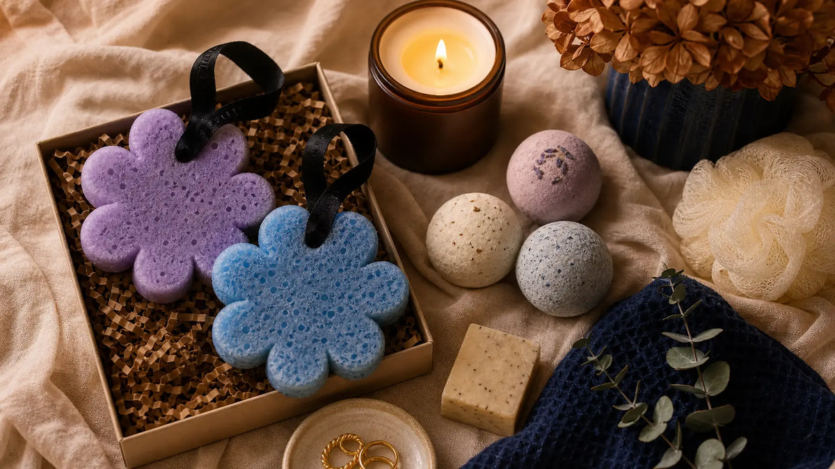 Gifts under $75 self-care flat lay