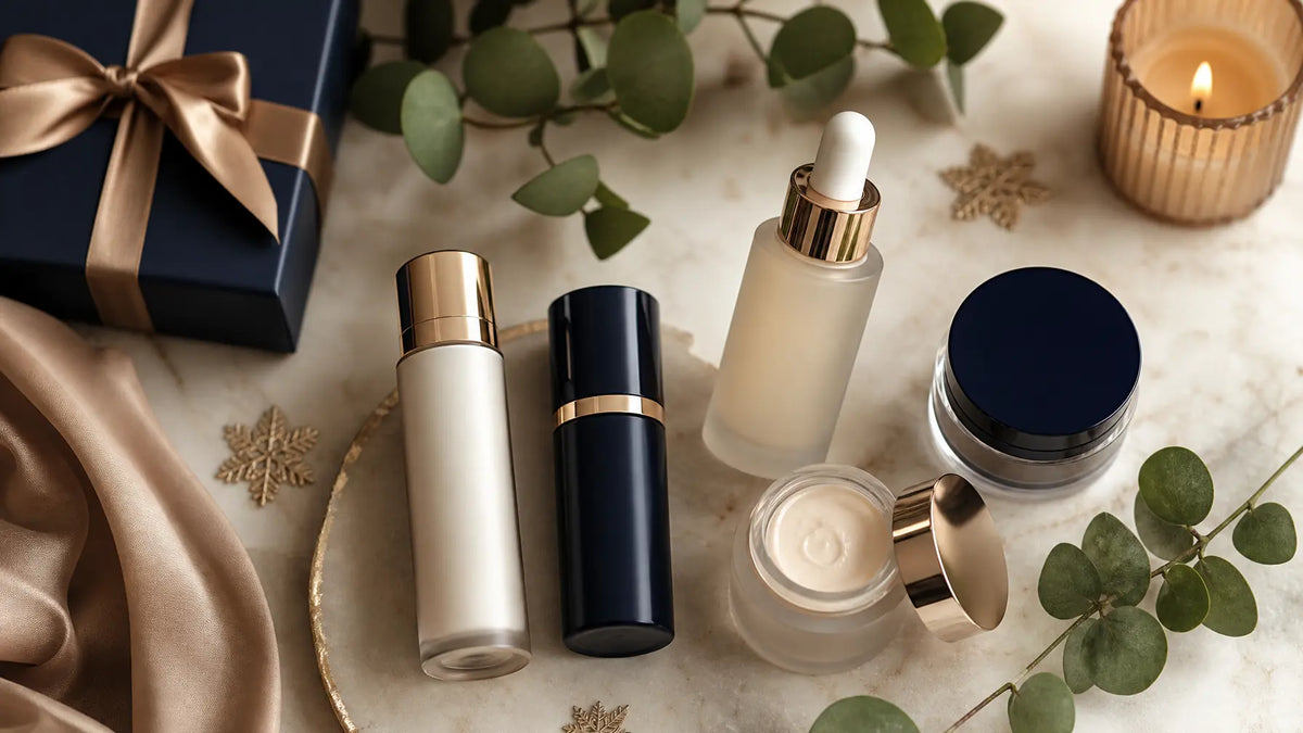 Best skincare gift sets for her 2026 flat lay