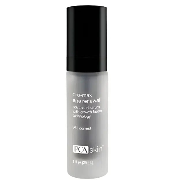 PCA Skin Pro-Max Age Renewal Serum — what is esthetician grade skincare guide from Cleanse