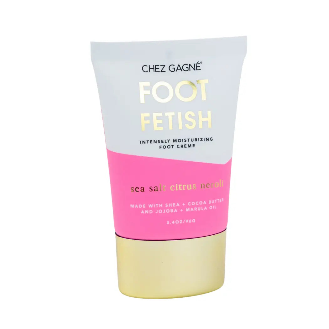 Foot Fetish - Foot Crème - Sea Salt Citrus + Neroli Chez Gagné Cleanse Face & Body Bar
