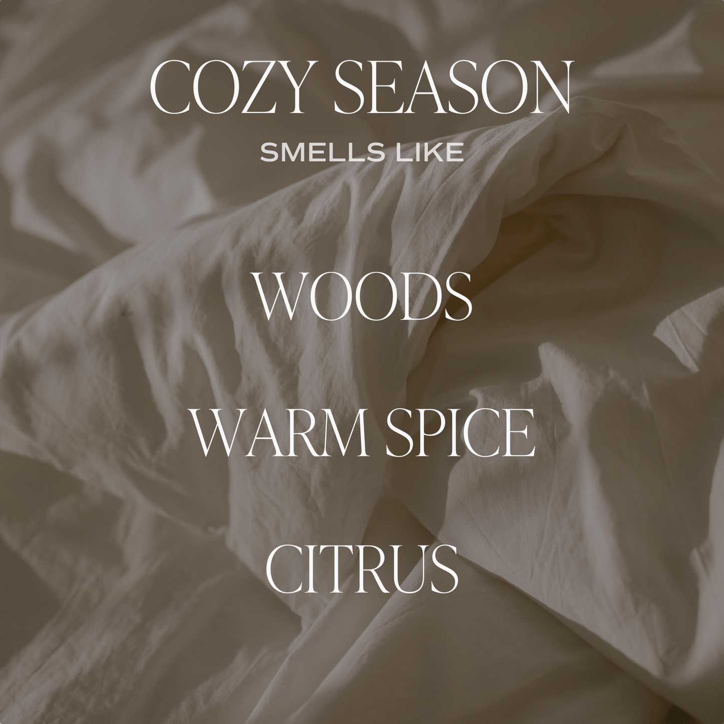 Cozy Season Soy Candle - Amber Jar - 9 oz