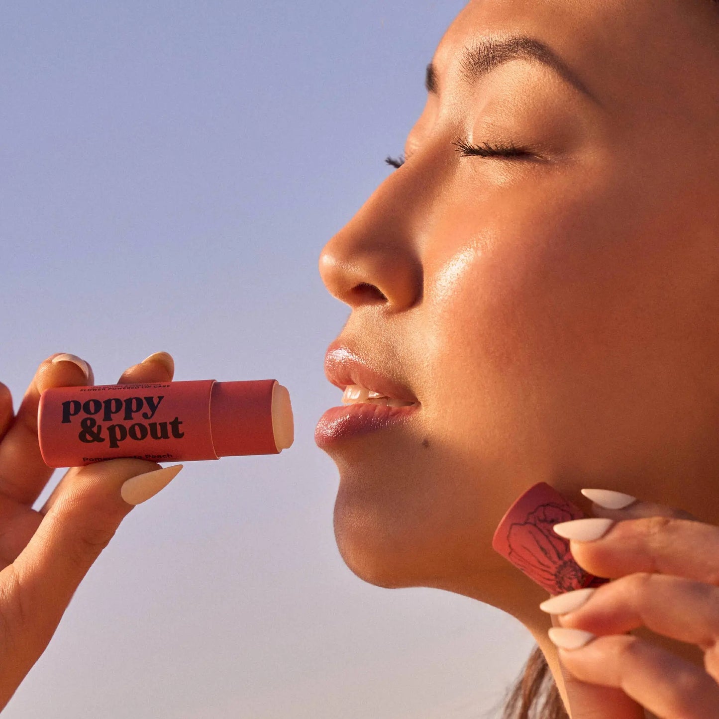 Pomegranate Peach Lip Balm - cleansefaceandbodybar