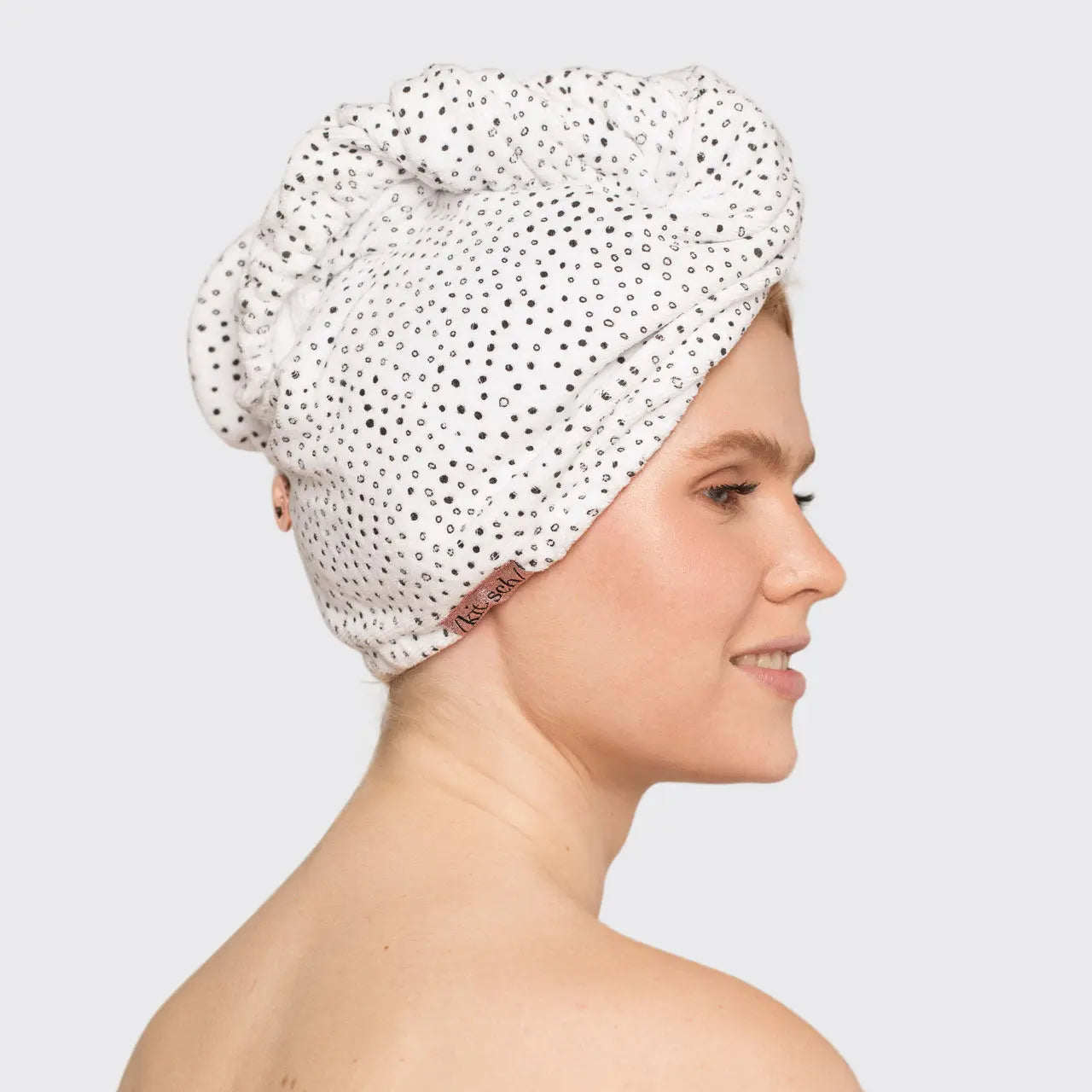 Microfiber Hair Towel - Micro Dot KITSCH