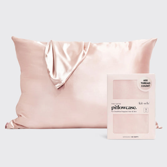 Satin Pillowcase - Blush KITSCH