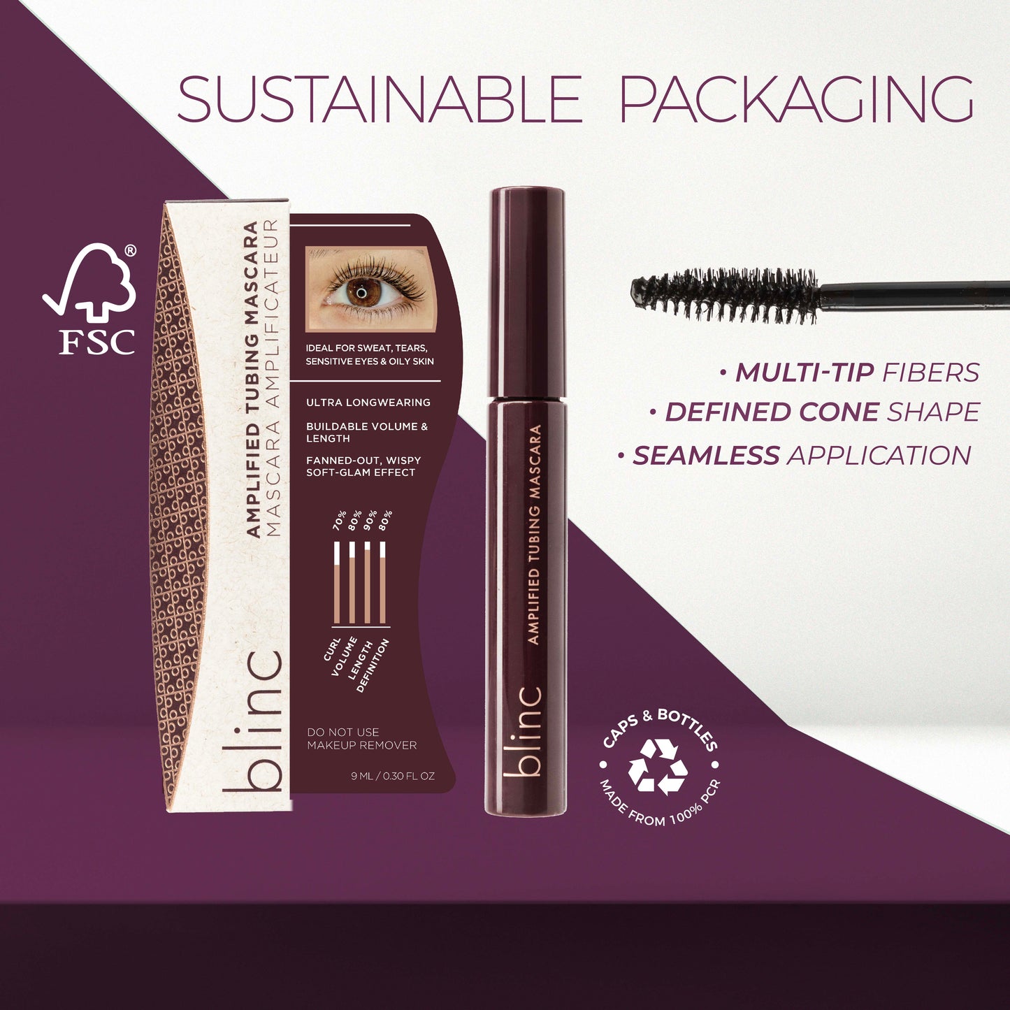 Amplified Tubing Mascara | Blinc