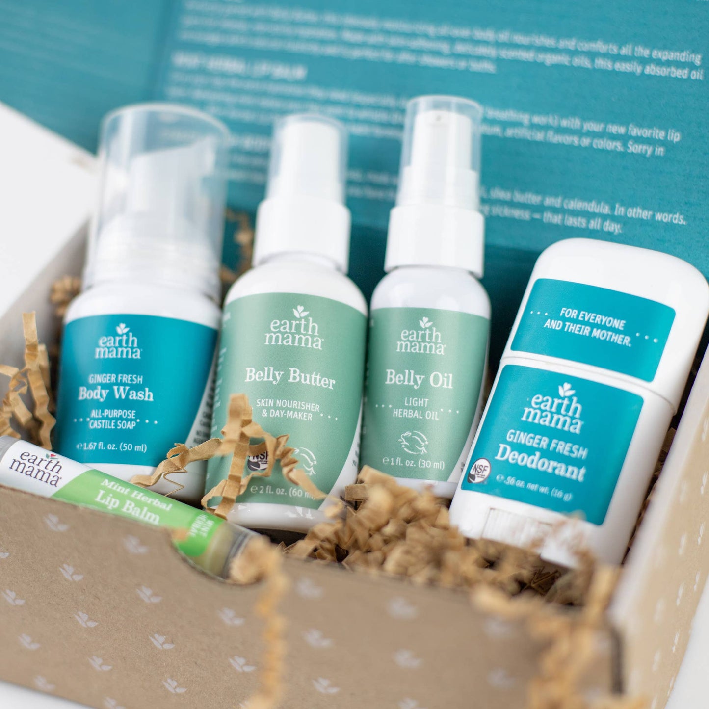 Earth Mama | A Little Something For Mama-To-Be Gift Set, hospital bag must-have
