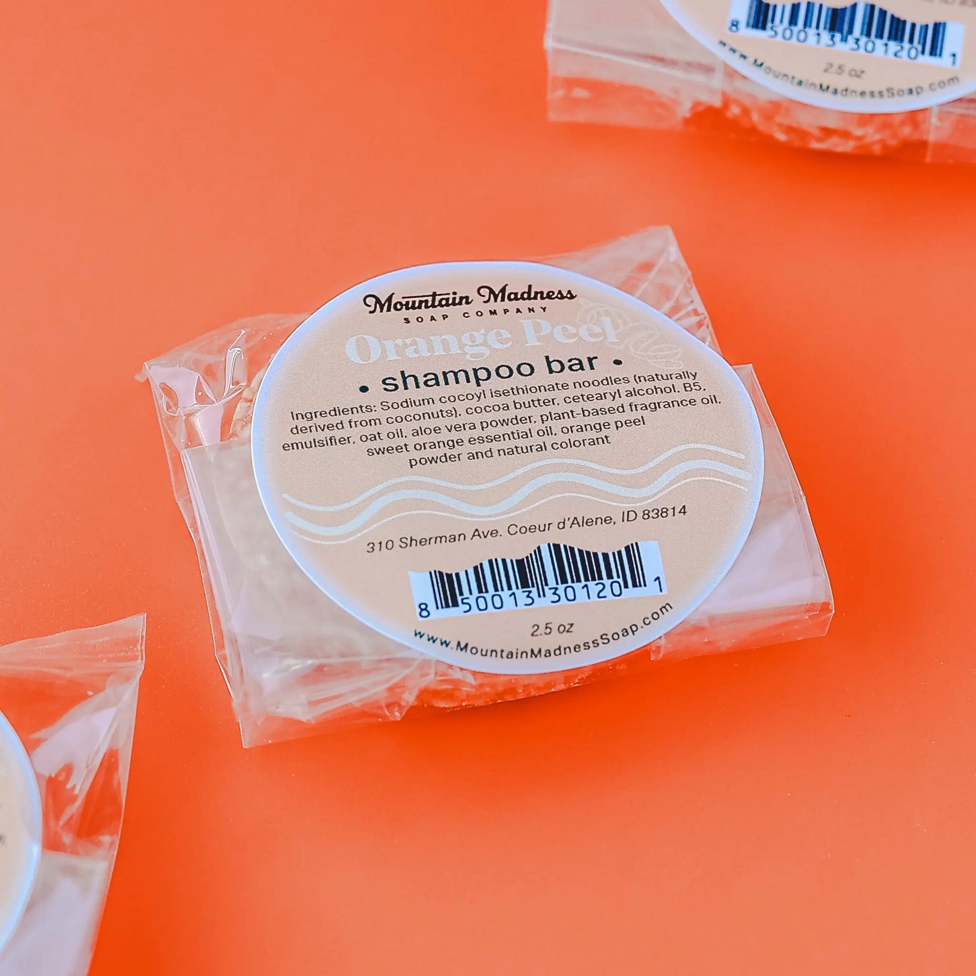 Orange Peel Shampoo Bar