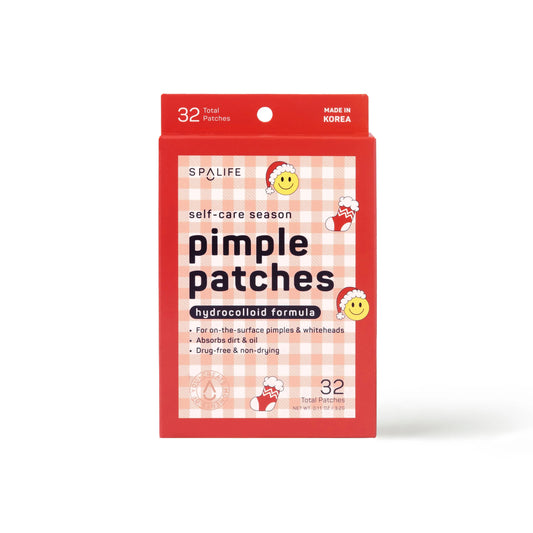 Holiday Self-care Season Hydrocolloid Pimple Patches My Spa Life