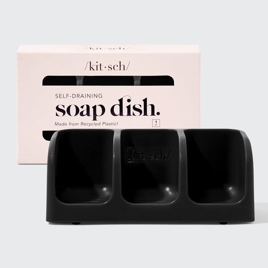 Self-Draining Soap Dish 