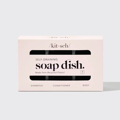 Self-Draining Soap Dish | Kitsch KITSCH