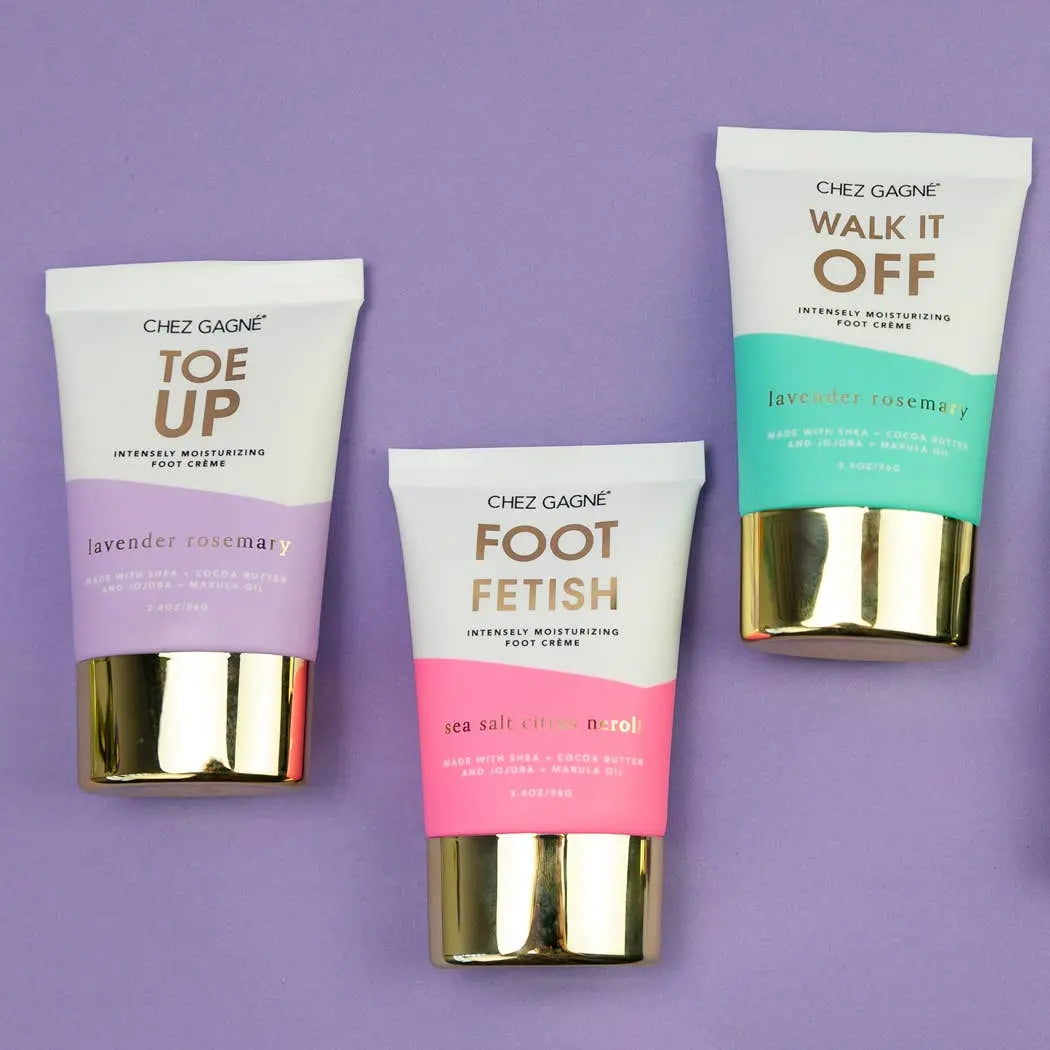 Foot Fetish - Foot Crème - Sea Salt Citrus + Neroli Chez Gagné Cleanse Face & Body Bar