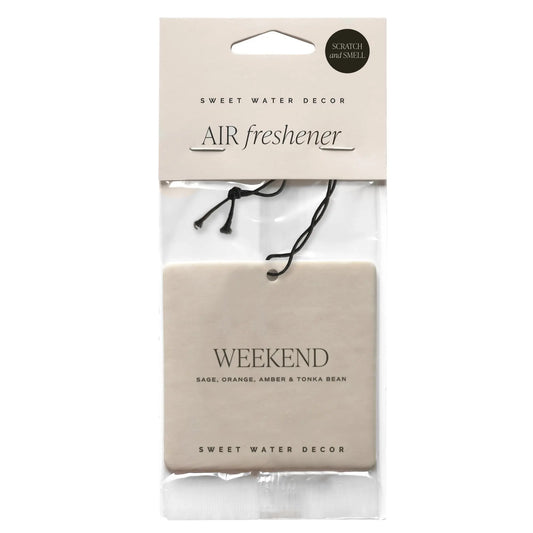 Weekend Hanging Air Freshener - cleansefaceandbodybar