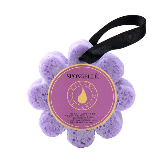 French Lavender Wild Flower Bath Sponge  | Spongellé Spongellé