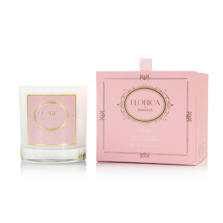 Jude Rose Candle | Florica Spongellé Cleanse Face & Body Bar