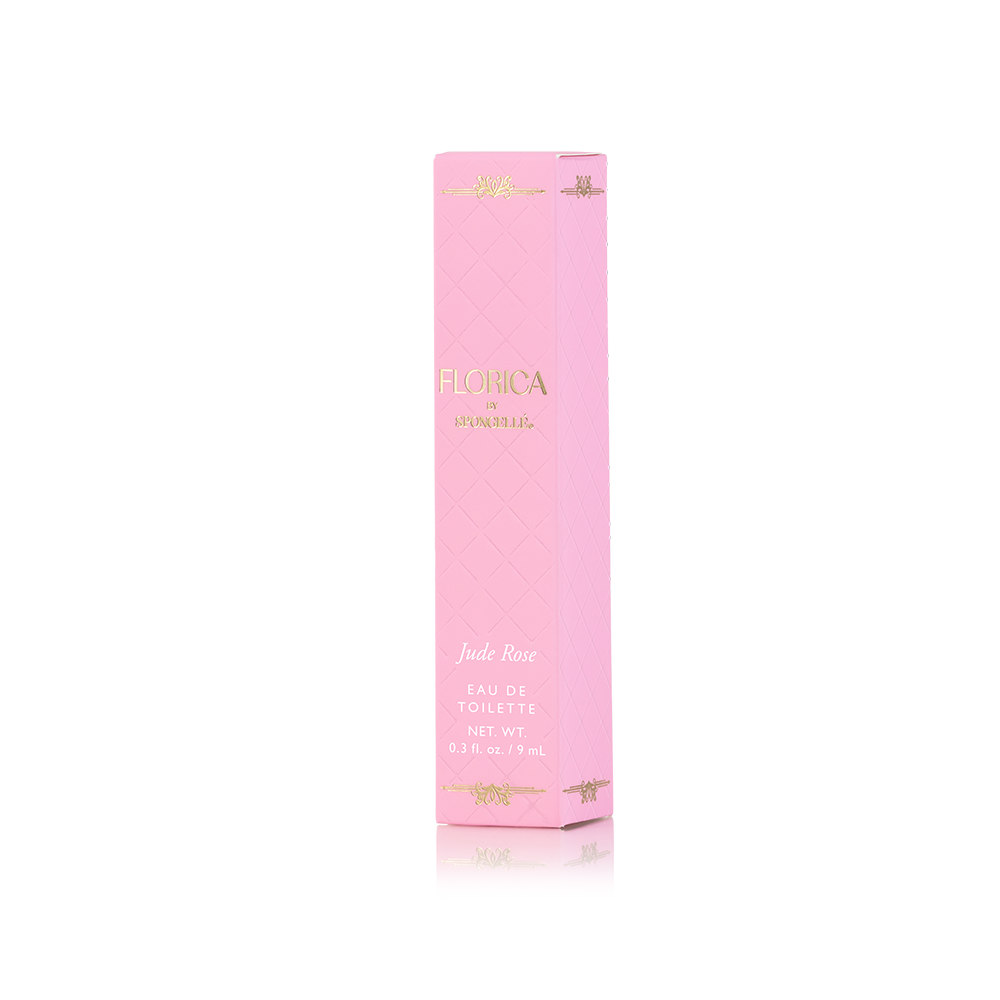 Jude Rose Eau de Toilette | Florica Spongellé Cleanse Face & Body Bar