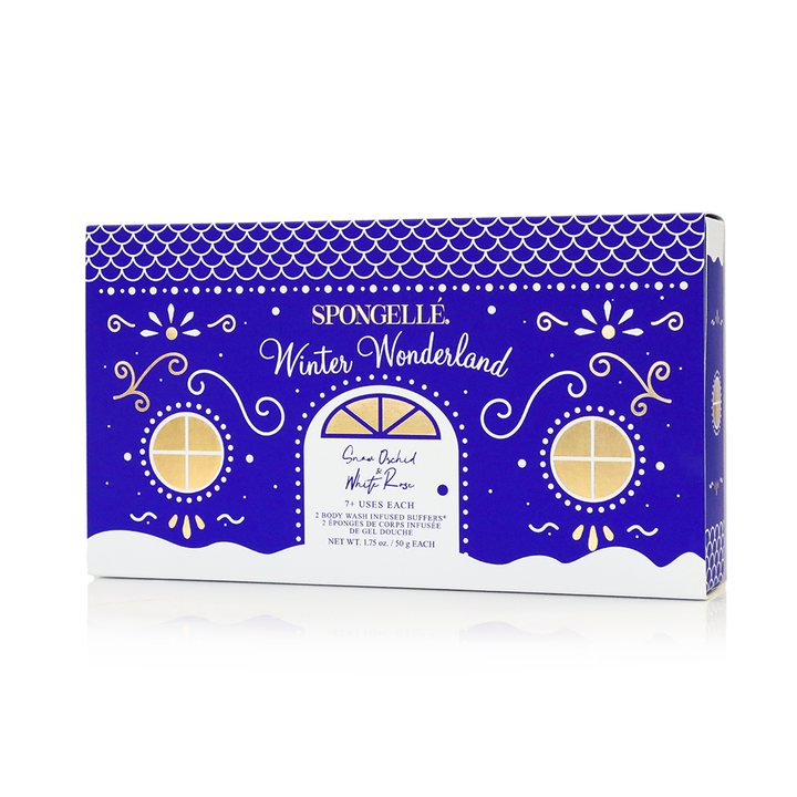 Winter Wonderland | Holiday Snowman Gift Set Spongellé Cleanse Face & Body Bar