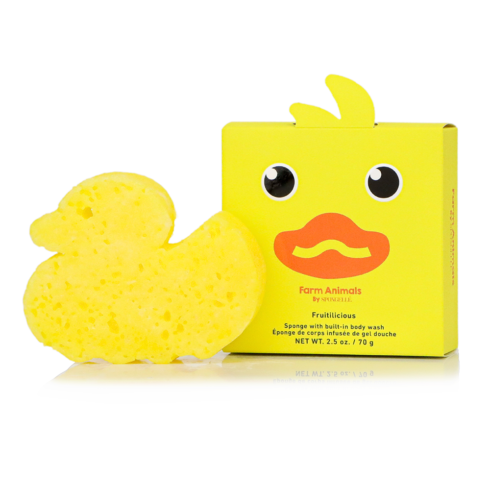 Farm Animals Assorted Pack Spongellé Cleanse Face & Body Bar