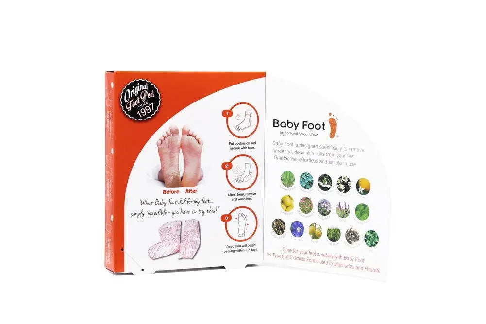 Baby Foot Original Exfoliation Foot Peel BABY FOOT USA Cleanse Face &amp; Body Bar