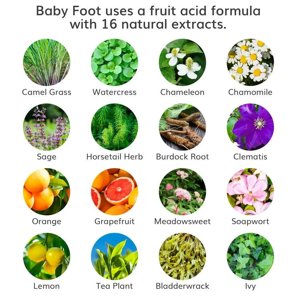 Baby Foot Original Exfoliation Foot Peel BABY FOOT USA Cleanse Face &amp; Body Bar
