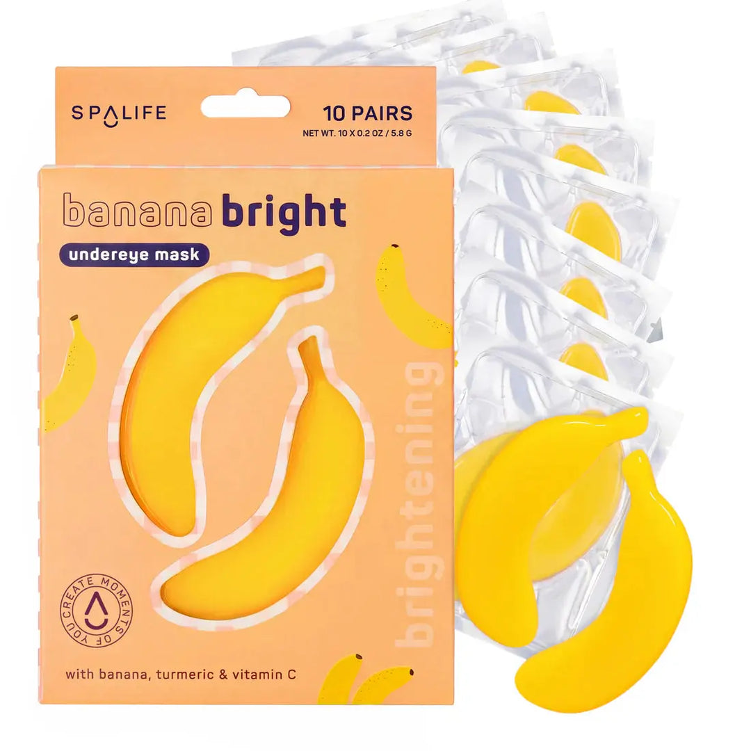 Banana bright undereye patches cleansefaceandbodybar Cleanse Face &amp; Body Bar