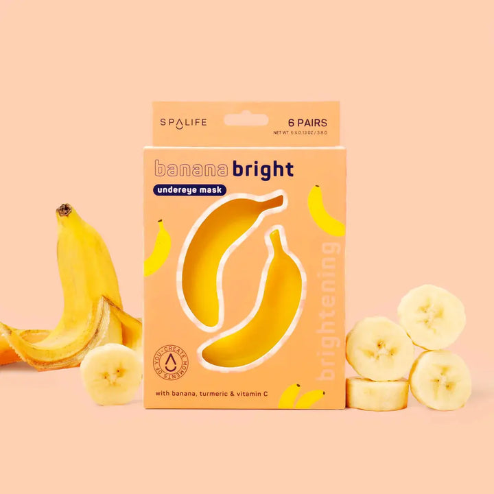 Banana bright undereye patches cleansefaceandbodybar Cleanse Face &amp; Body Bar