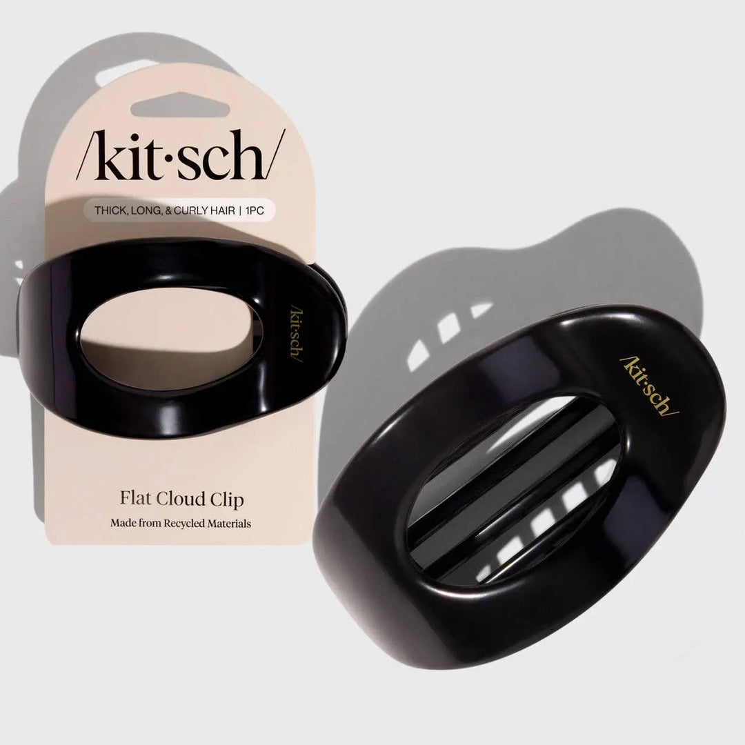 Black Flat Cloud Clip - Large KITSCH Cleanse Face &amp; Body Bar