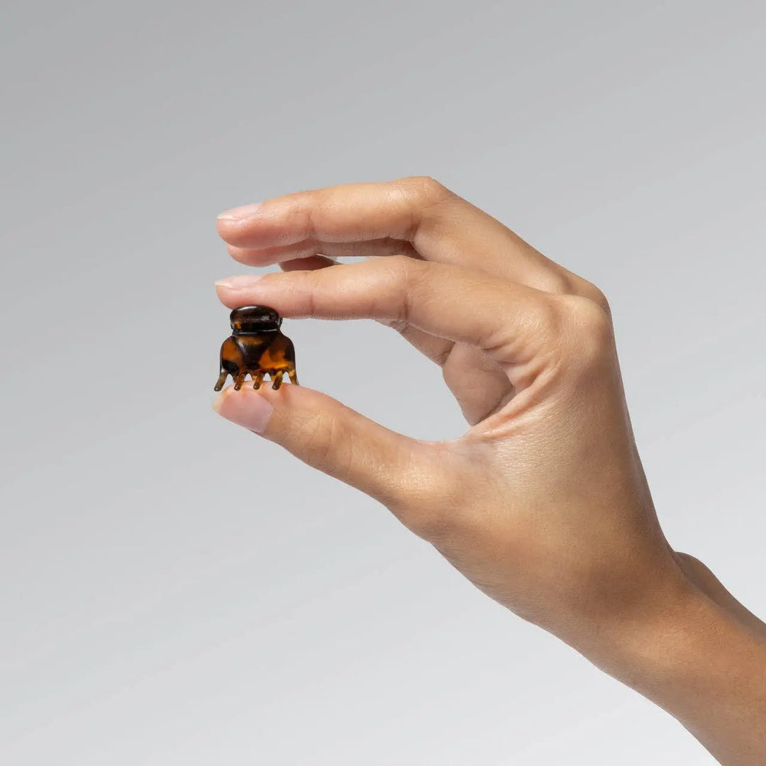 Black & Tort Micro Cloud Clip 16pc Set KITSCH Cleanse Face & Body Bar