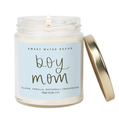 Boy Mom Soy Candle