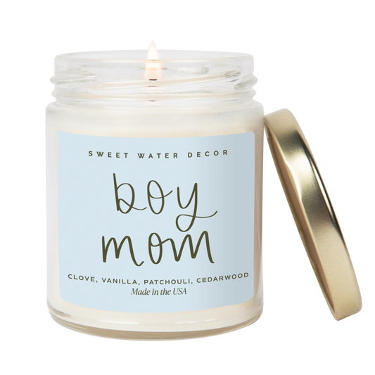 Boy Mom Soy Candle