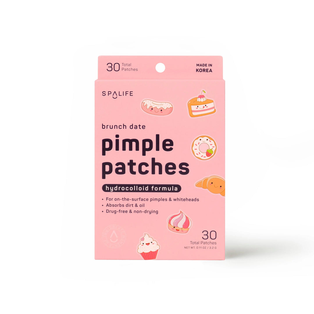 Brunch Date Hydrocolloid Pimple Patches My Spa Life Cleanse Face & Body Bar