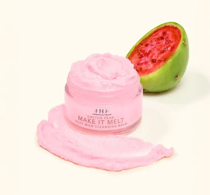 CACTUS PEAR MAKE IT MELT SILKY MILK CLEANSING BALM cleansefaceandbodybar Cleanse Face &amp; Body Bar