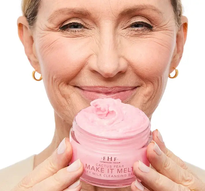CACTUS PEAR MAKE IT MELT SILKY MILK CLEANSING BALM cleansefaceandbodybar Cleanse Face &amp; Body Bar