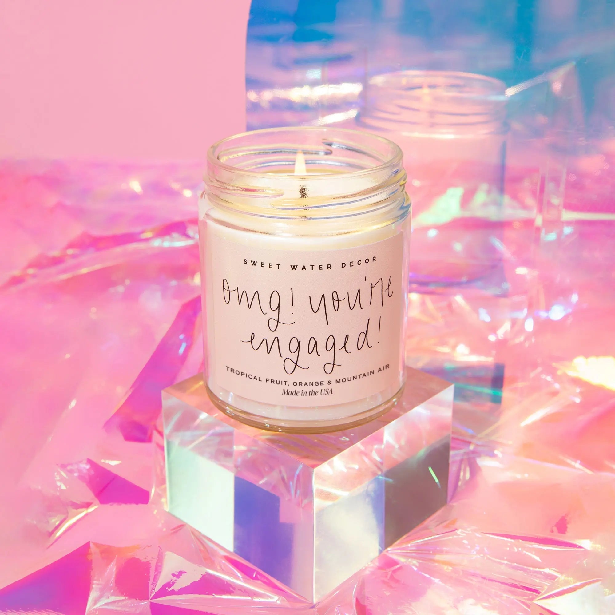 OMG! You're Engaged! Soy Candle - Thumbnail 5