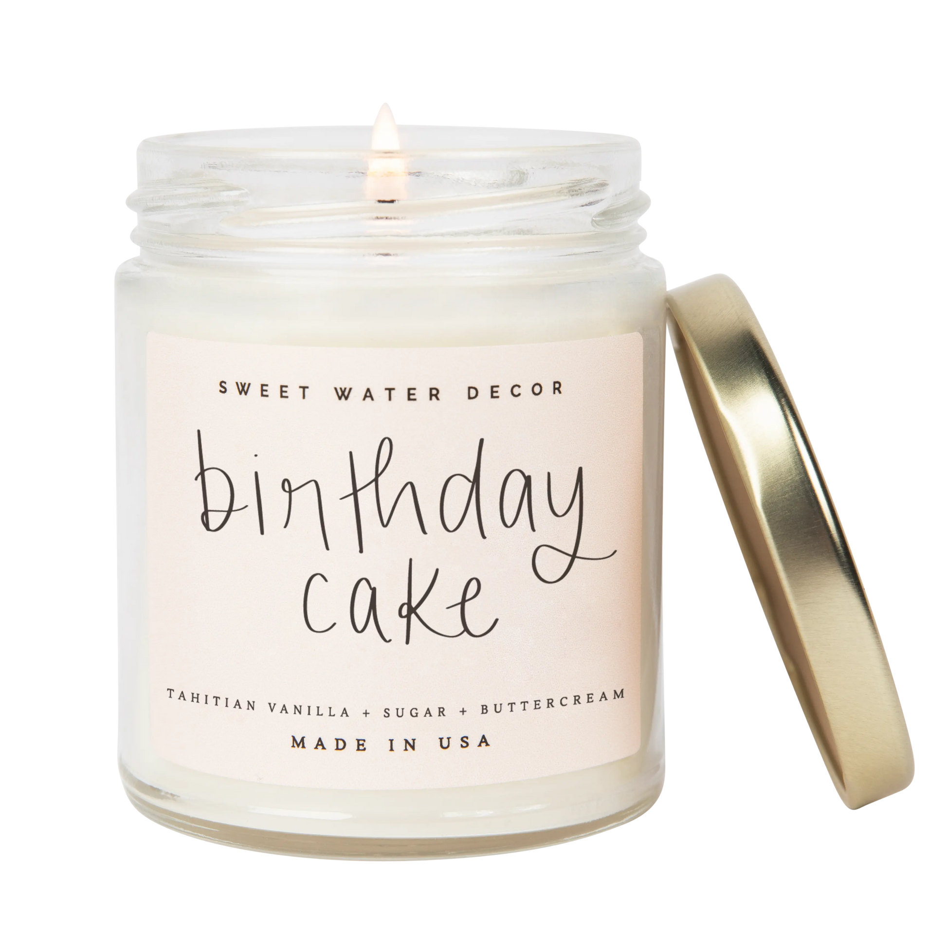 Birthday Cake Soy Candle 