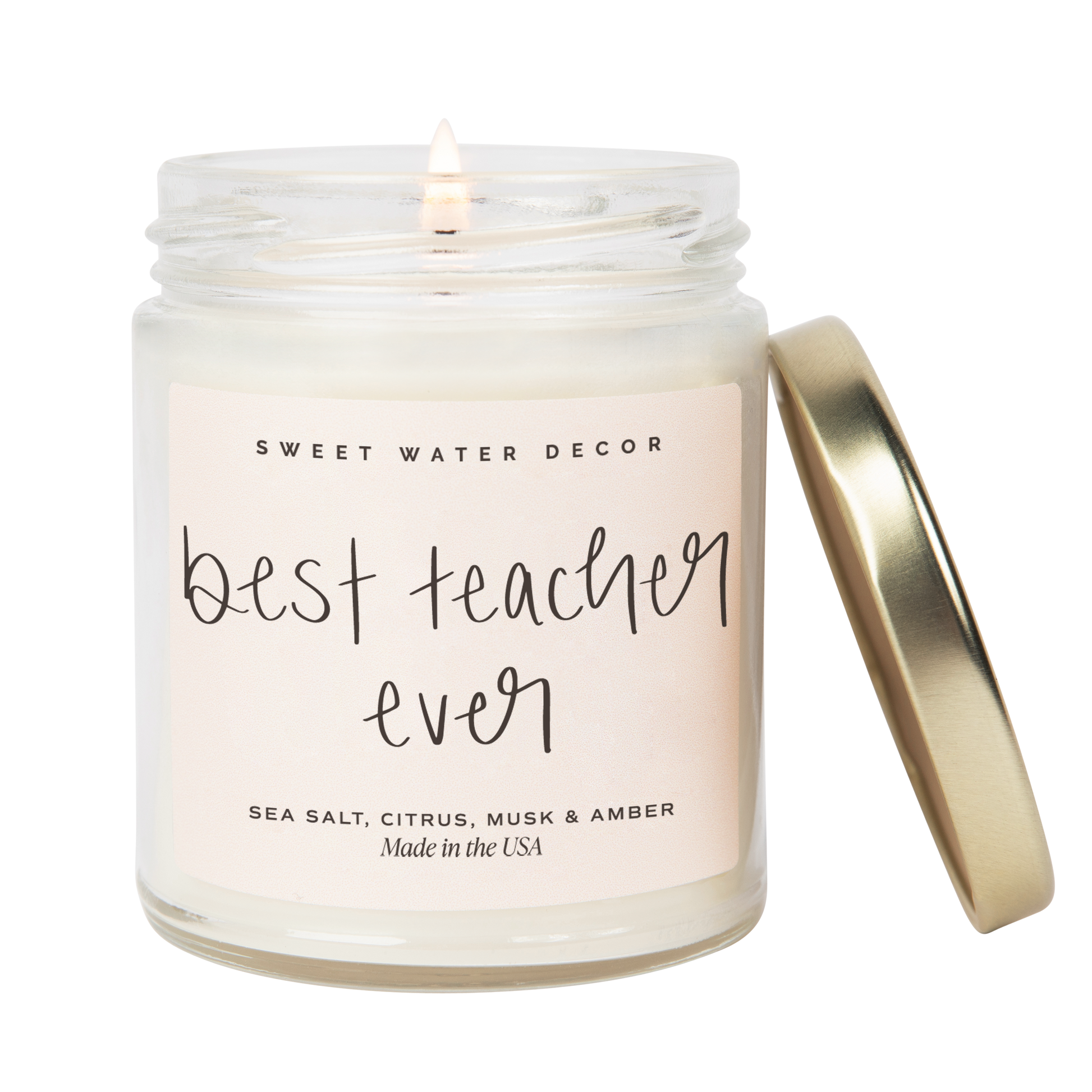 Best Teacher Ever Soy Candle 