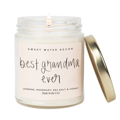 Best Grandma Ever Soy Candle