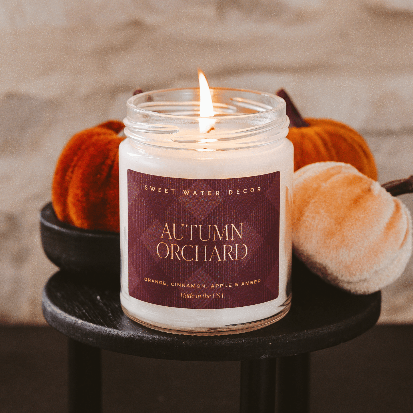 Autumn Orchard Soy Candle Sweet Water Decor