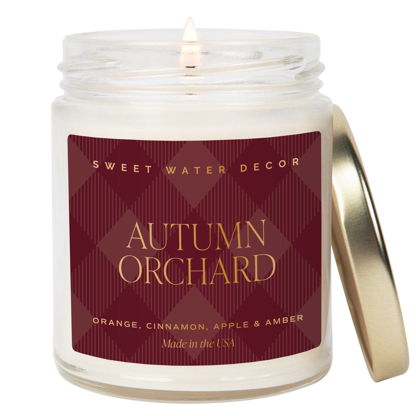 Autumn Orchard Soy Candle Sweet Water Decor