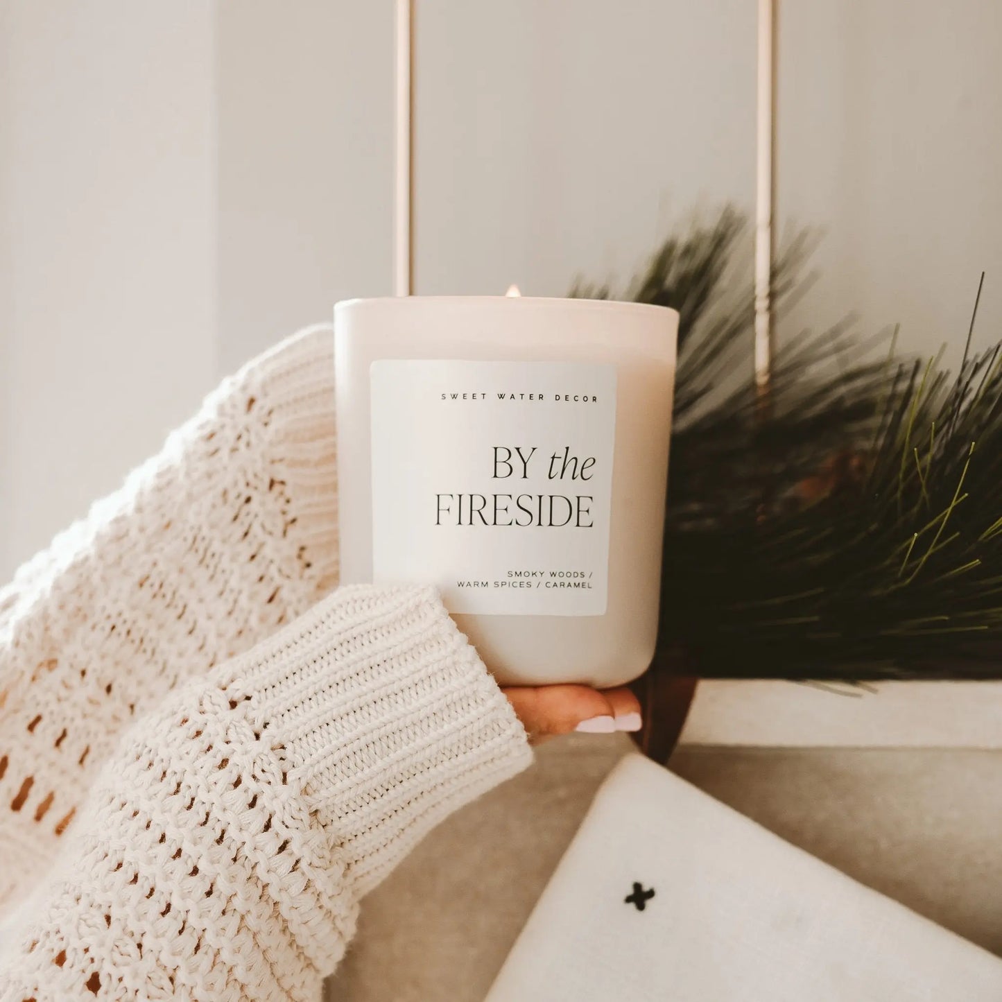 By The Fireside Soy Candle Sweet Water Decor