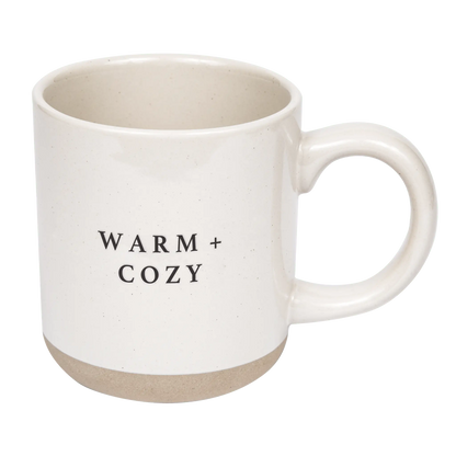 Warm and Cozy 14oz. Stoneware Coffee Mug - cleansefaceandbodybar