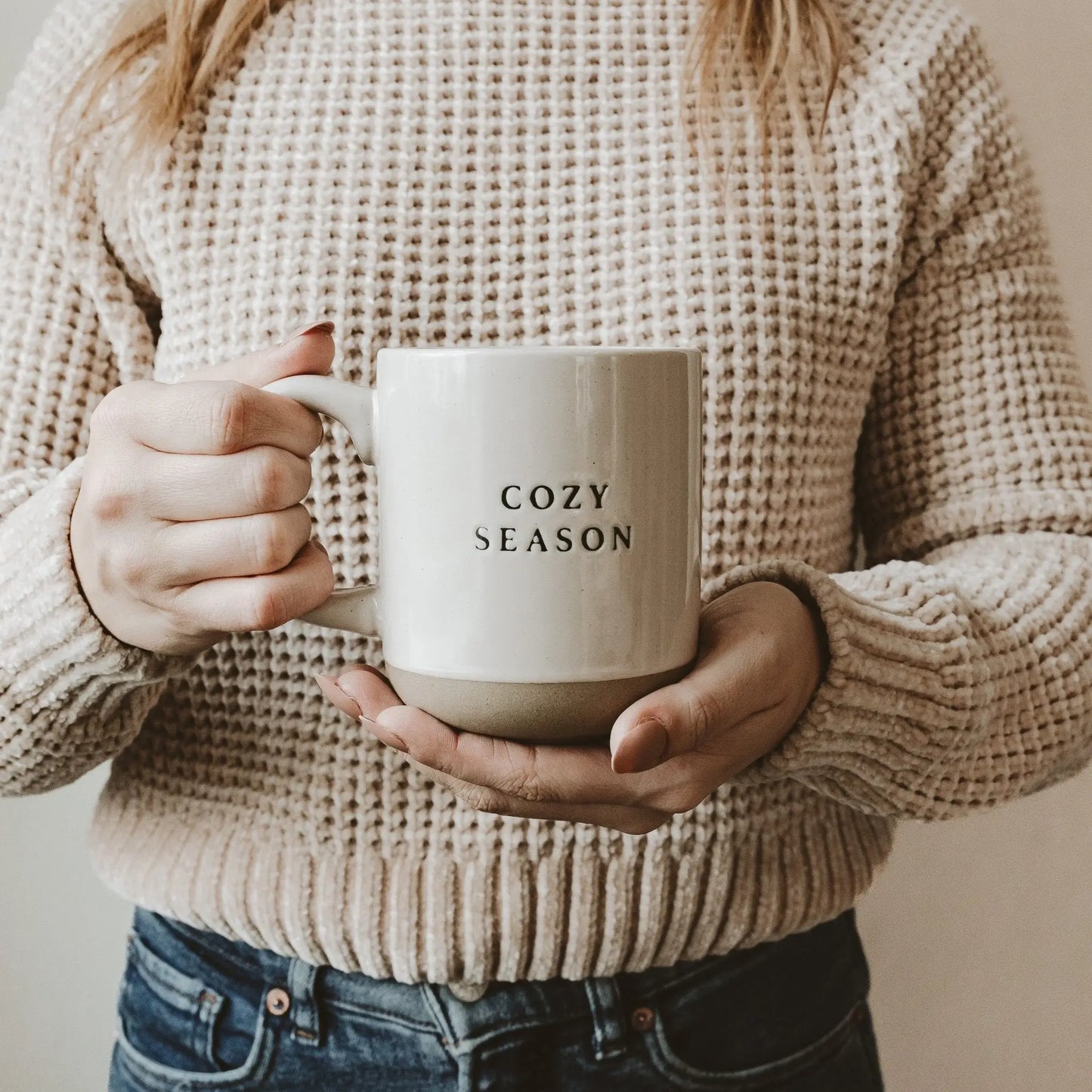 Cozy Season 14oz. Stoneware Coffee Mug Sweet Water Decor