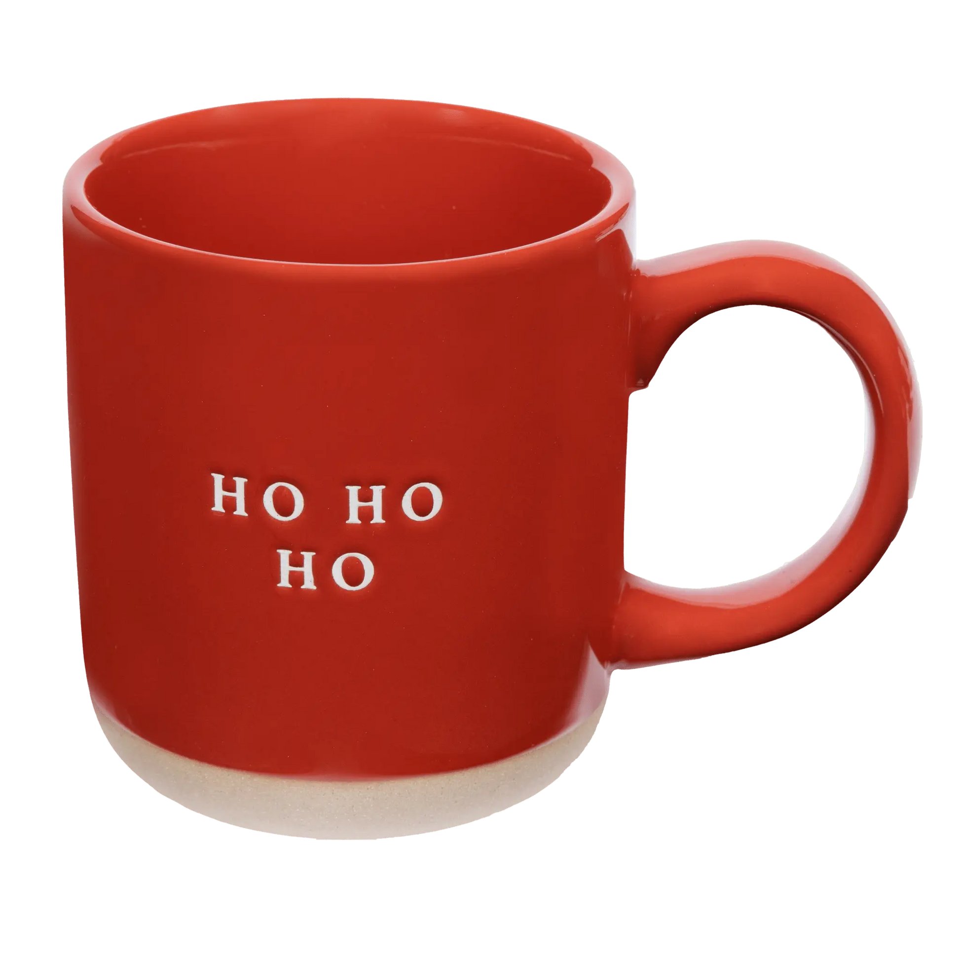 Ho Ho Ho 14oz. Red Stoneware Coffee Mug Sweet Water Decor