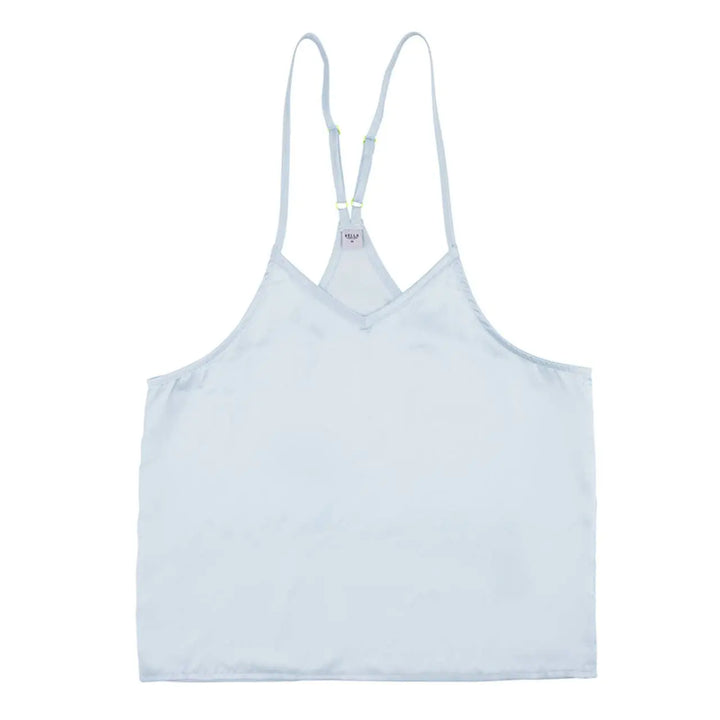 Cami + Velvet Ruffled Short - Blue: 100% Polyester / MD Bella Sleep + Spa Cleanse Face &amp; Body Bar