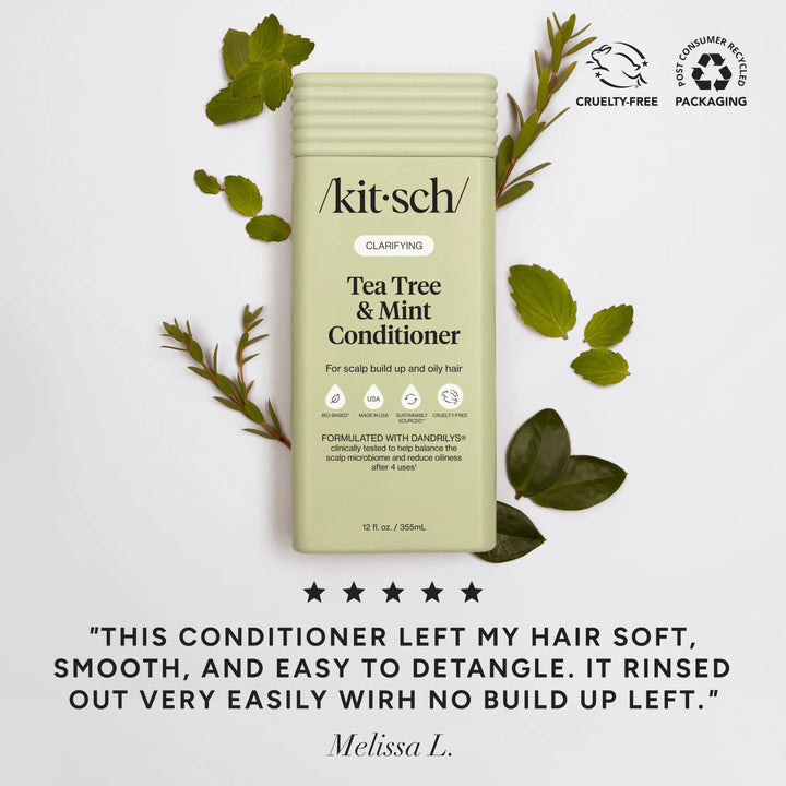 Clarifying Tea Tree &amp; Mint Conditioner KITSCH Cleanse Face &amp; Body Bar