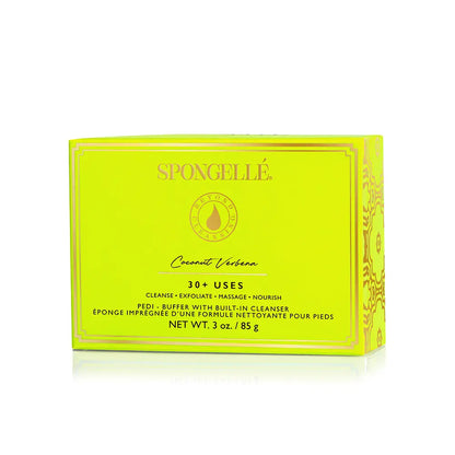 spongelle Coconut Verbena | Pedi-Buffer