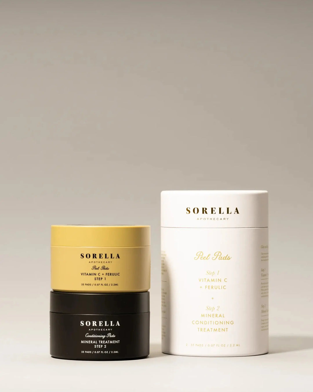Sorella Apothecary Vitamin C and Ferulic Peel Pads Sorella Apothecary Cleanse Face & Body Bar