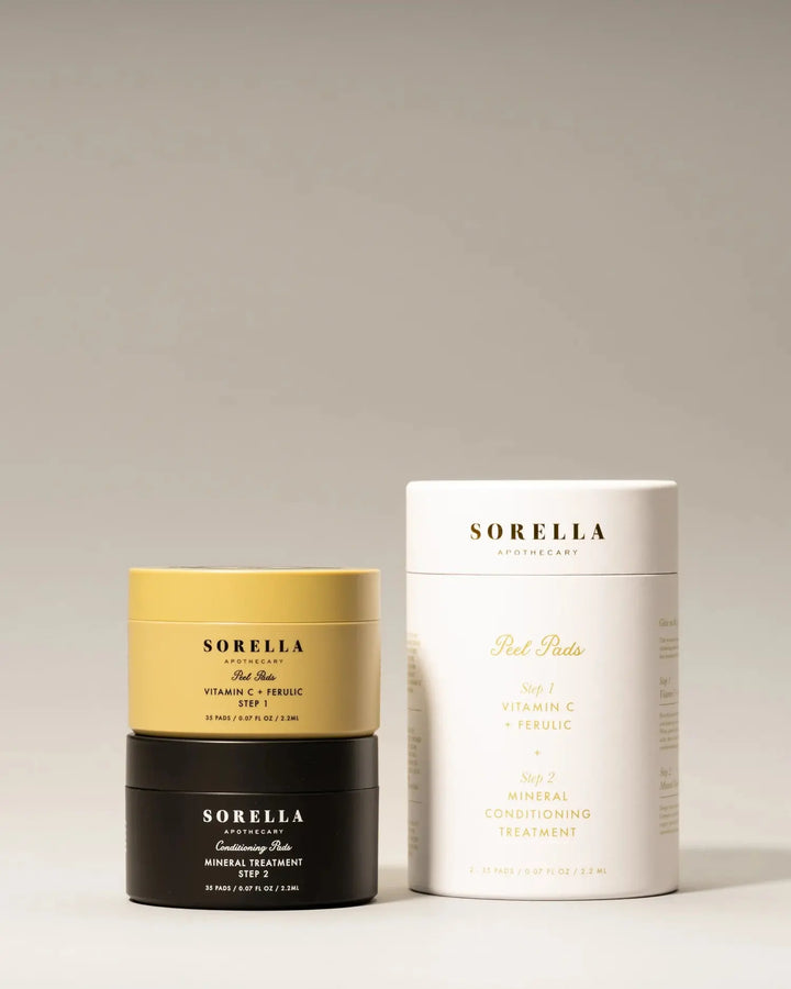 Sorella Apothecary Vitamin C and Ferulic Peel Pads Sorella Apothecary Cleanse Face & Body Bar
