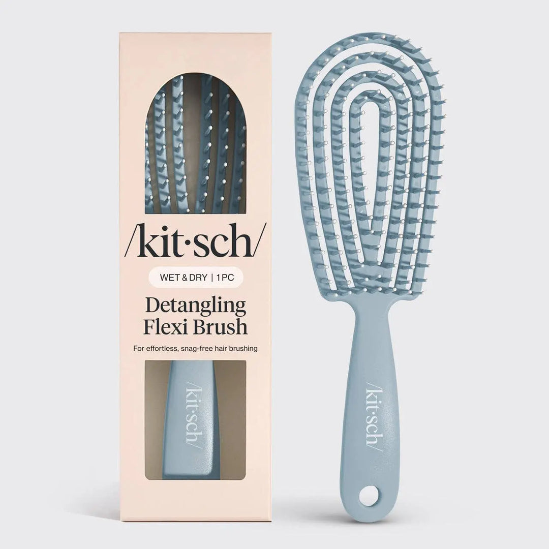 Detangling Flexi Brush - Haze Blue KITSCH Cleanse Face & Body Bar