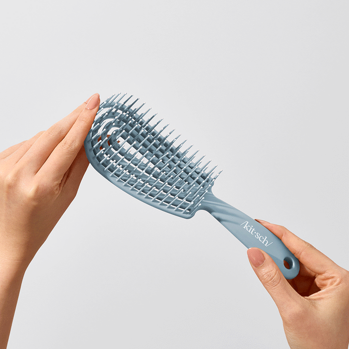 Detangling Flexi Brush - Haze Blue KITSCH Cleanse Face &amp; Body Bar