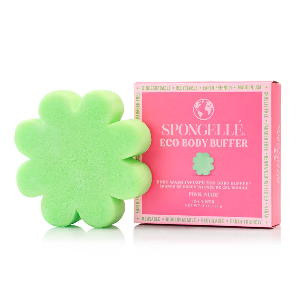 Eco Body Buffer Assorted Pack Spongellé Cleanse Face & Body Bar